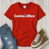 Costa Rica Flag Gift Women's T-Shirt thumb 3
