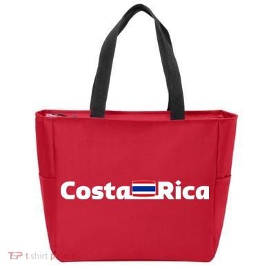 Costa Rica Flag Gift Tote Bag