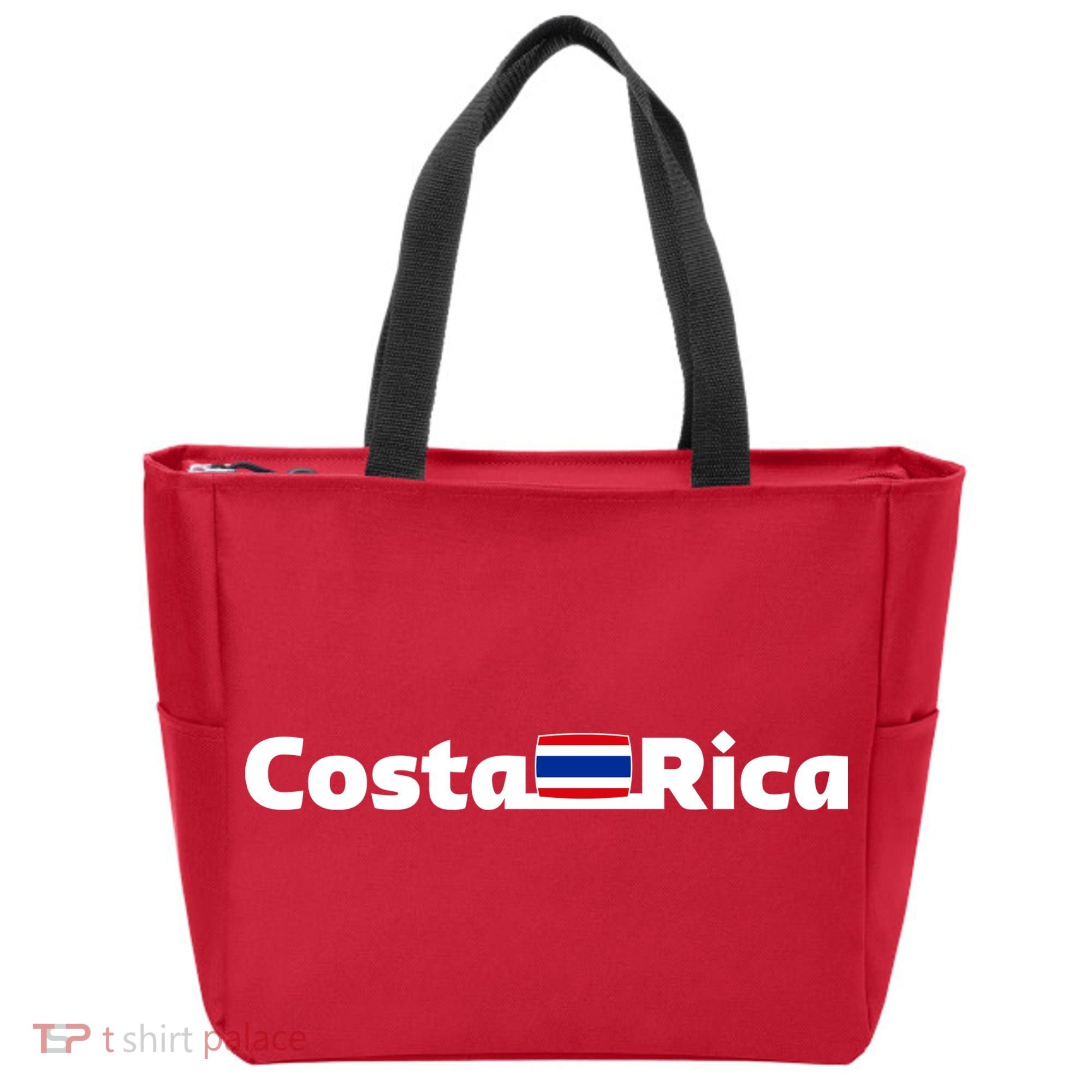 Costa Rica Flag Gift Tote Bag