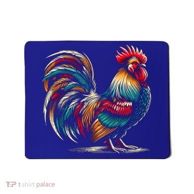 Colorful Rooster Funny Gift Mousepad