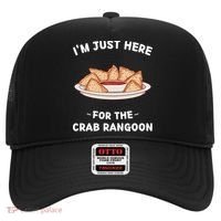 Crab Rangoon Food Lover Im Just Here For The Crab Rangoon Cool Gift Hat thumb 0