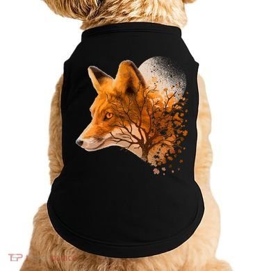 Cool Red Fox Tree Doggie Tank