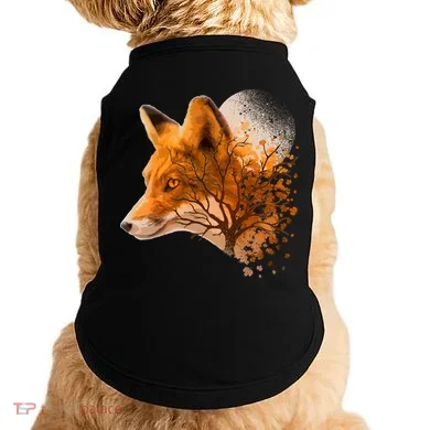 Cool Red Fox Tree Doggie Tank