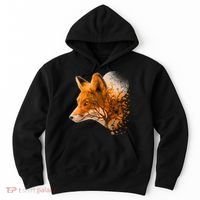 Cool Red Fox Tree Hoodie thumb 0