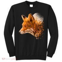 Cool Red Fox Tree Sweatshirt thumb 0