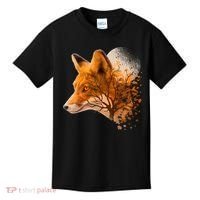 Cool Red Fox Tree Kids T-Shirt thumb 0