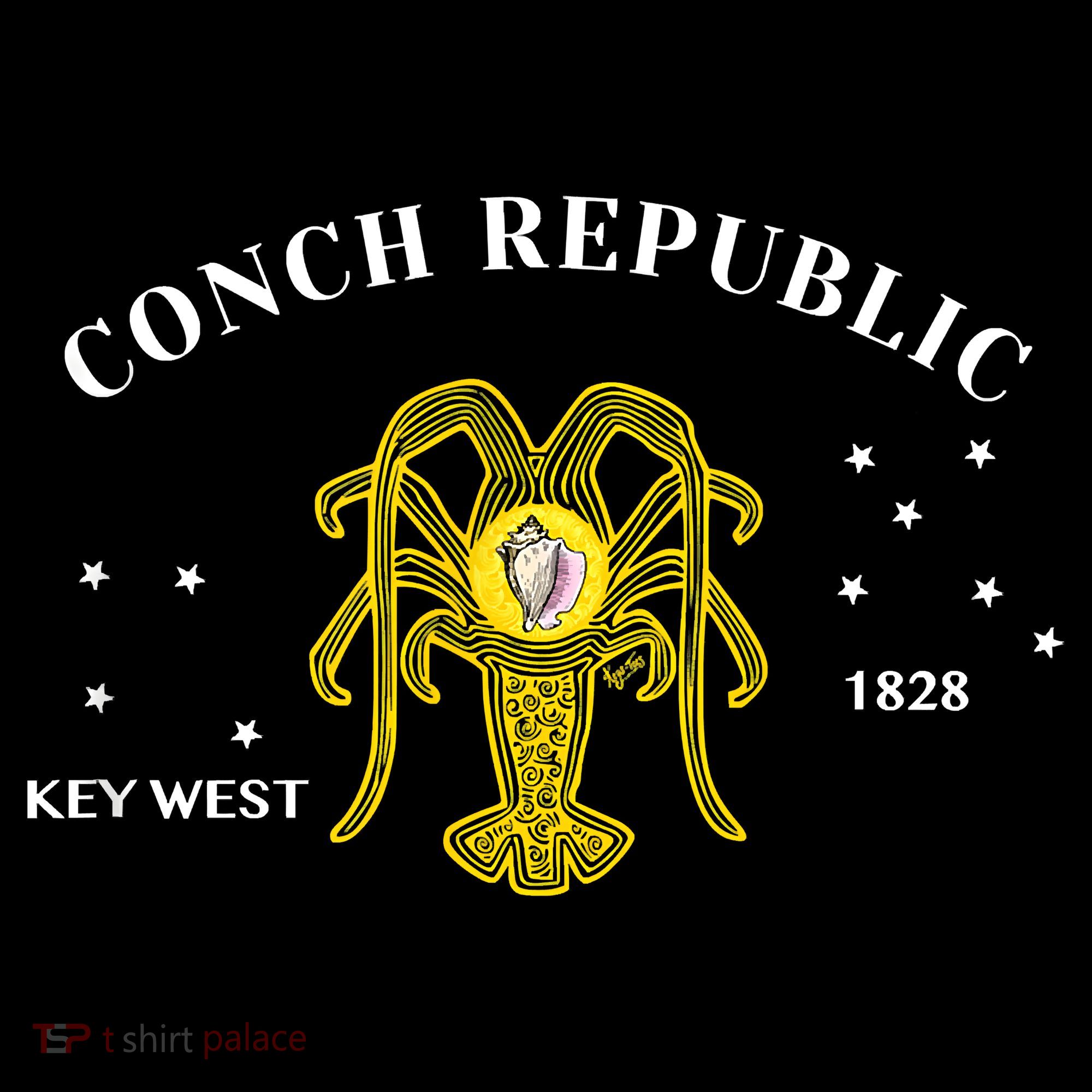 Conch Republic Flag Lobster Florida Keys Lobster Season Coffee Mug