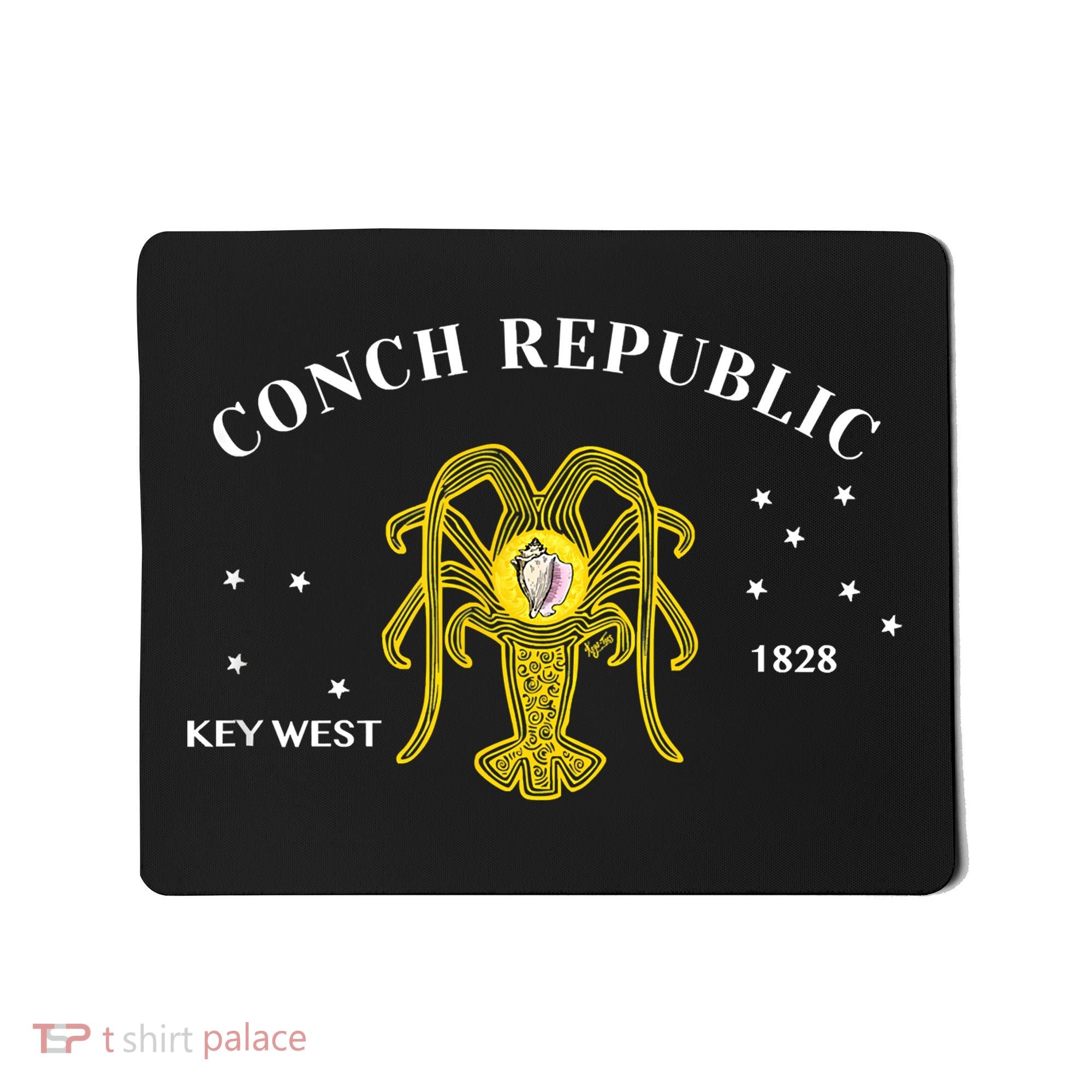 Conch Republic Flag Lobster Florida Keys Lobster Season Mousepad