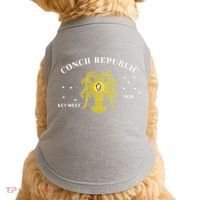 Conch Republic Flag Lobster Florida Keys Lobster Season Doggie Tank thumb 0
