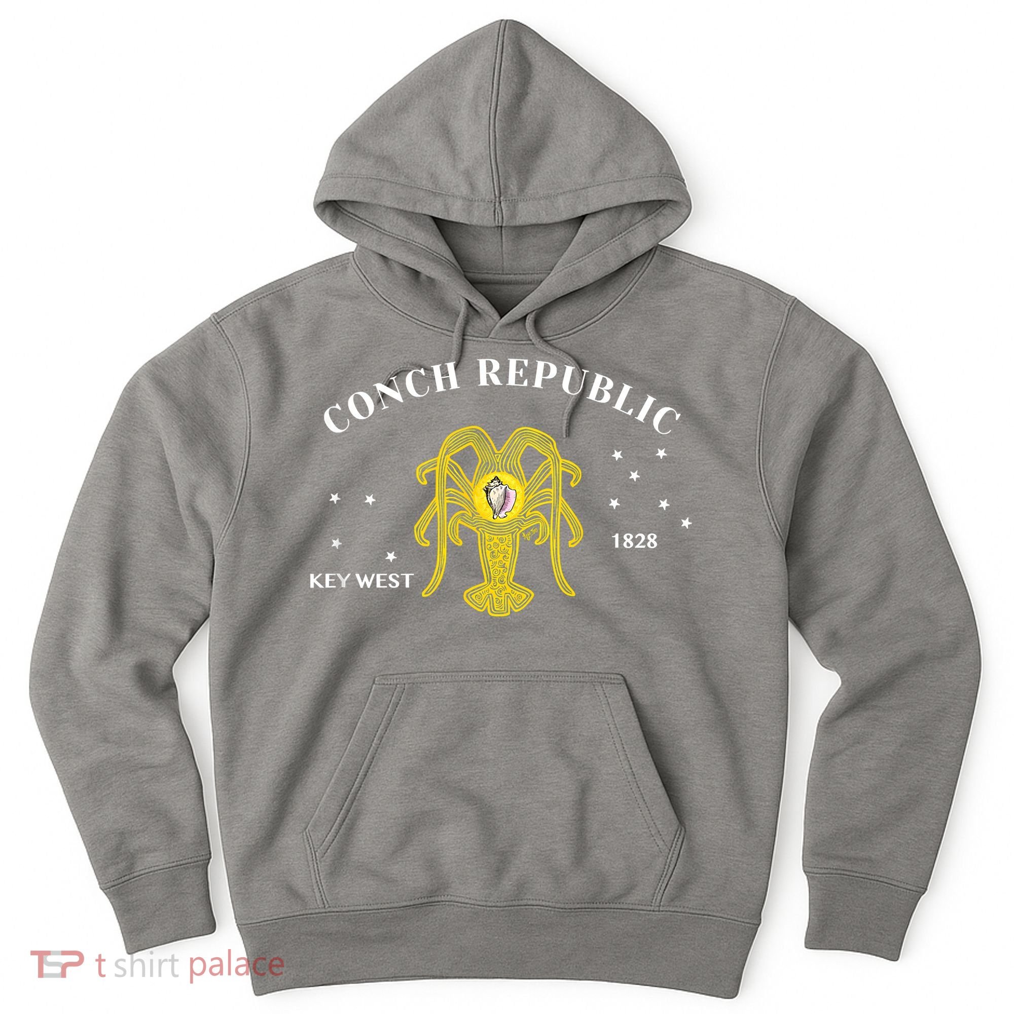 Conch Republic Flag Lobster Florida Keys Lobster Season Hoodie