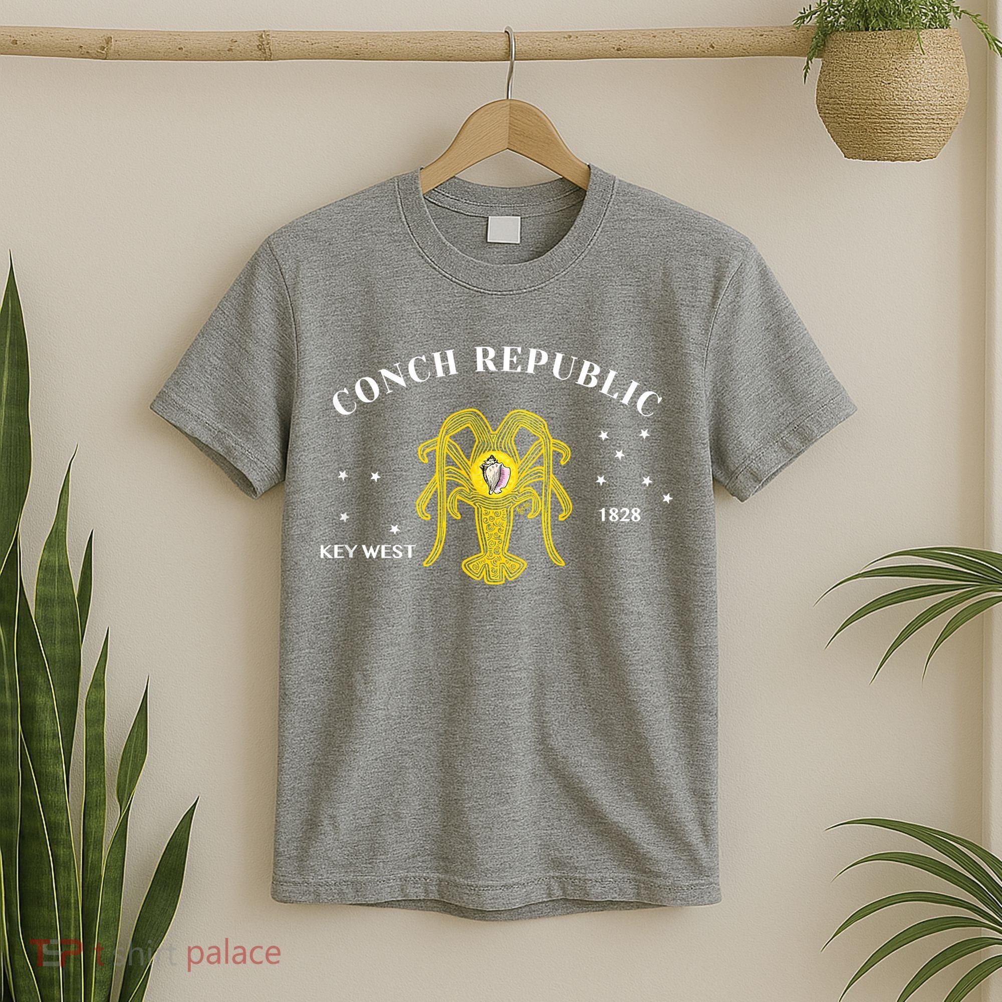 Conch Republic Flag Lobster Florida Keys Lobster Season T-Shirt