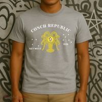 Conch Republic Flag Lobster Florida Keys Lobster Season T-Shirt thumb 3