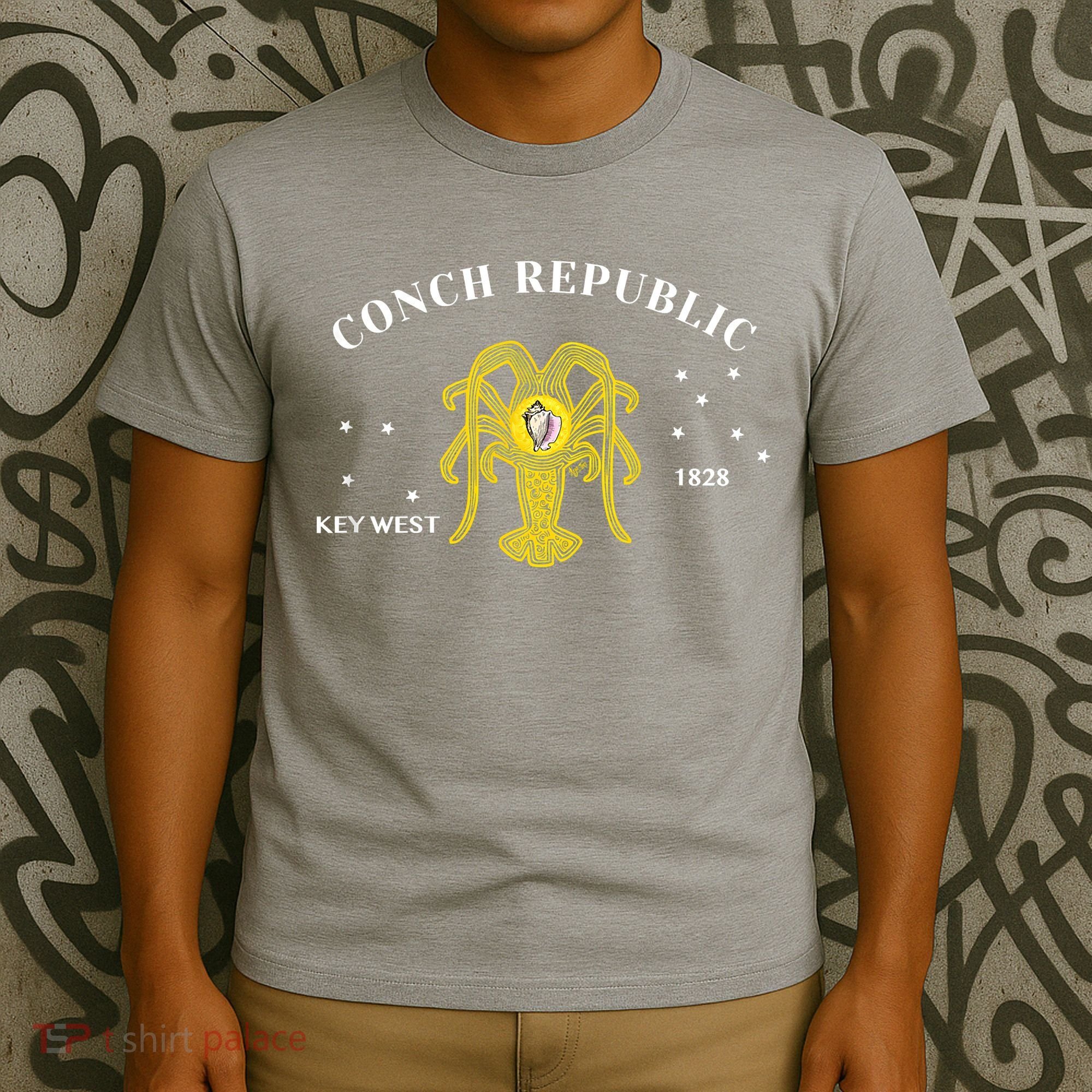 Conch Republic Flag Lobster Florida Keys Lobster Season T-Shirt