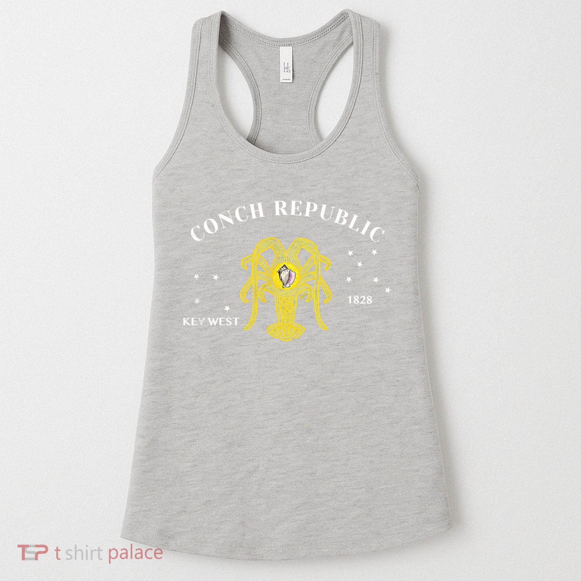 Conch Republic Flag Lobster Florida Keys Lobster Season Women's Tank Top
