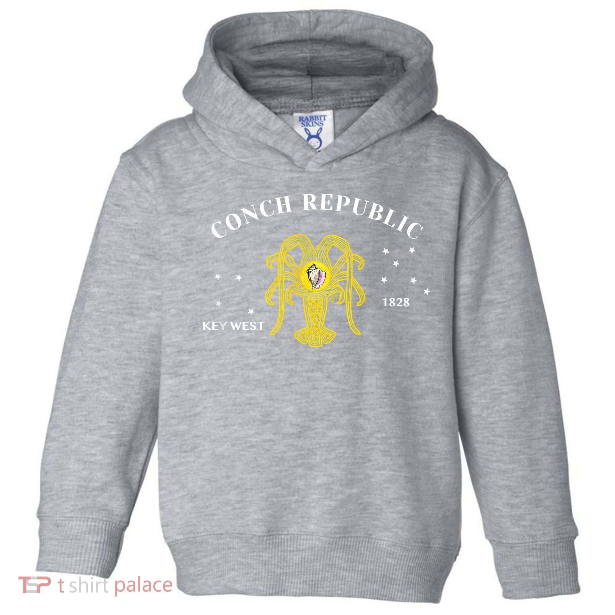Conch Republic Flag Lobster Florida Keys Lobster Season Toddler Hoodie