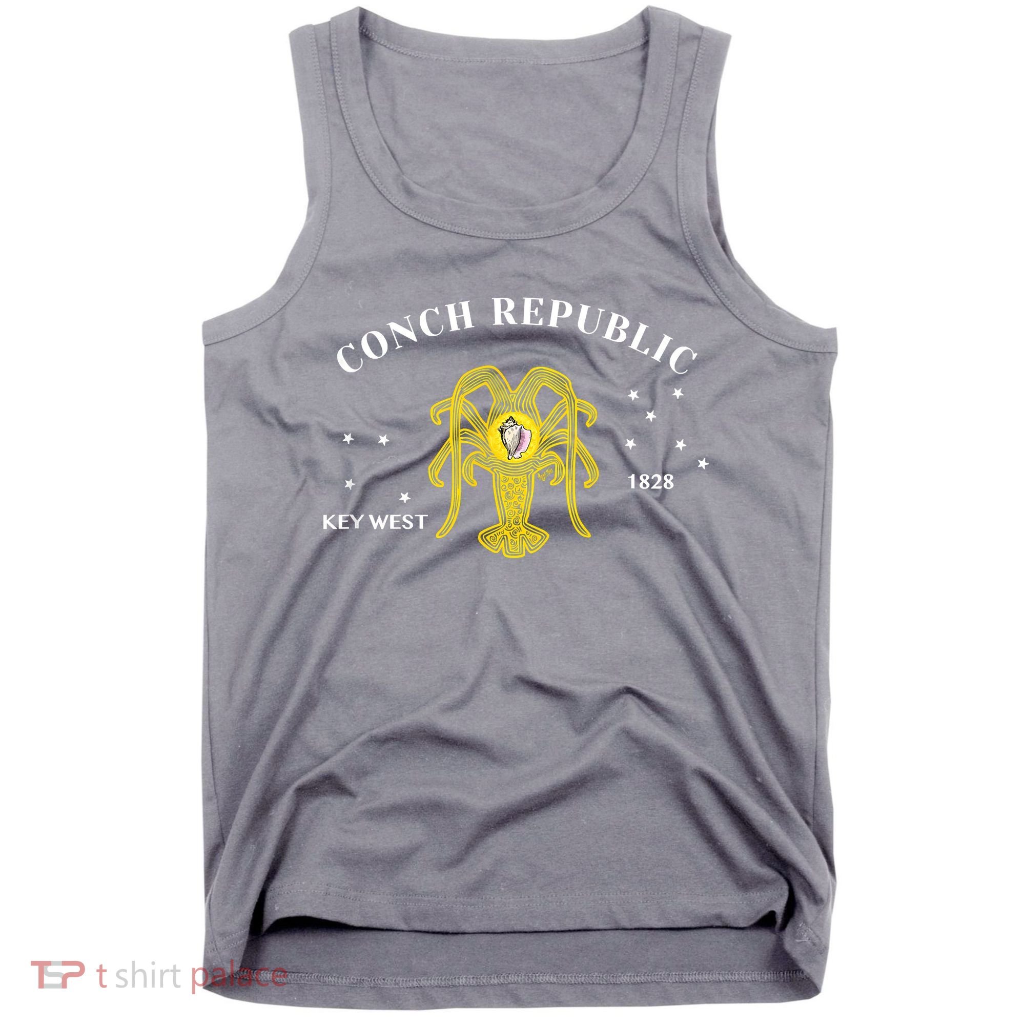 Conch Republic Flag Lobster Florida Keys Lobster Season Tank Top