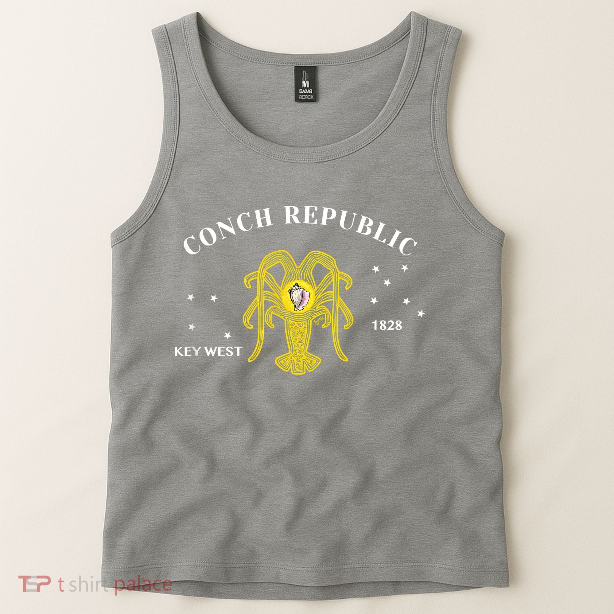 Conch Republic Flag Lobster Florida Keys Lobster Season Tank Top