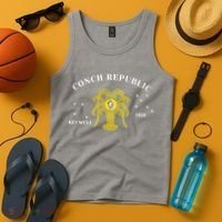 Conch Republic Flag Lobster Florida Keys Lobster Season Tank Top thumb 4
