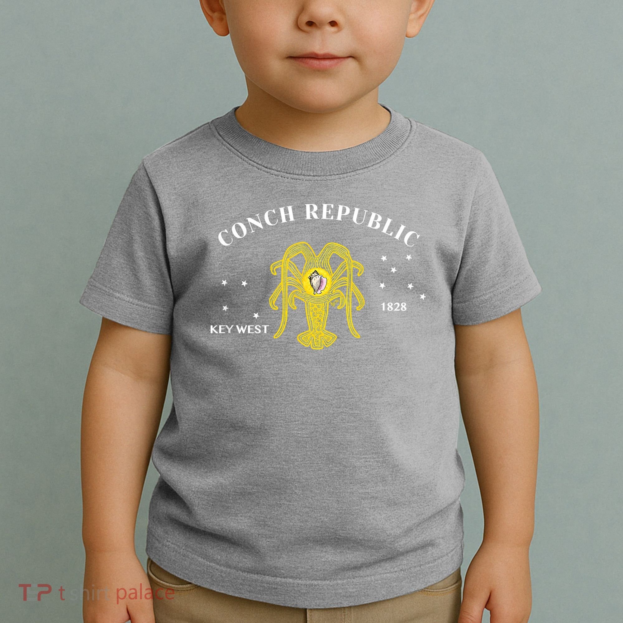 Conch Republic Flag Lobster Florida Keys Lobster Season Toddler T-Shirt