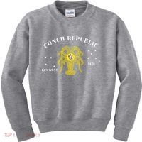 Conch Republic Flag Lobster Florida Keys Lobster Season Kids Sweatshirt thumb 0