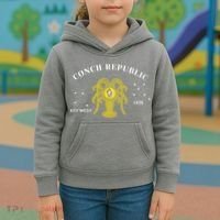 Conch Republic Flag Lobster Florida Keys Lobster Season Kids Hoodie thumb 3