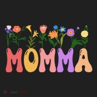 Cute Retro Floral Momma Tumbler thumb 3