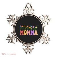 Cute Retro Floral Momma Ornament thumb 0