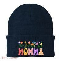Cute Retro Floral Momma Beanie thumb 0
