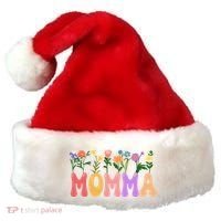 Cute Retro Floral Momma Santa Hat thumb 0
