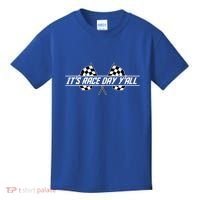Car Racing Flag Finish Line Checkered Automobile Sport Racer Kids T-Shirt thumb 0