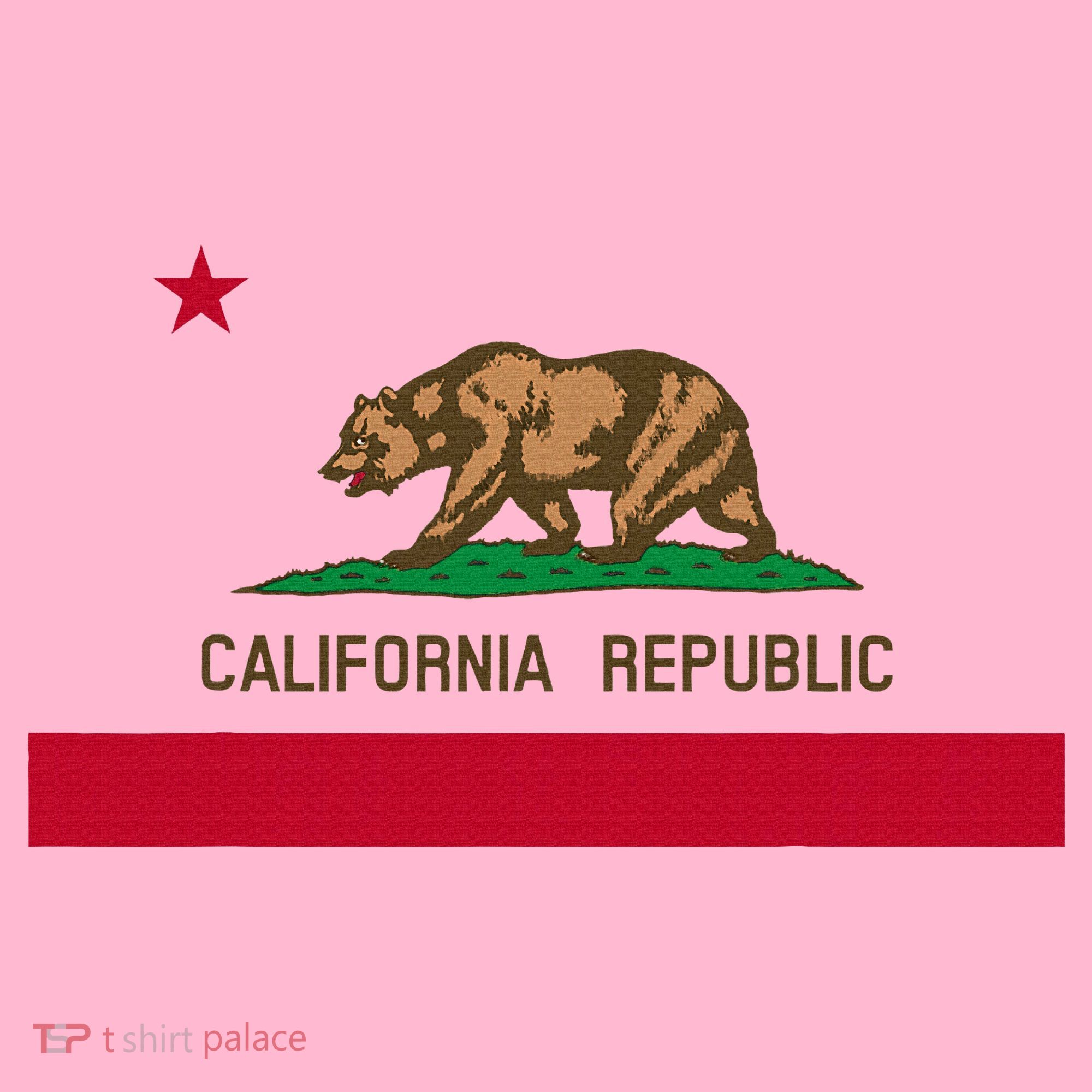 California Republic Flag Patriotic State Travel Usa Coaster