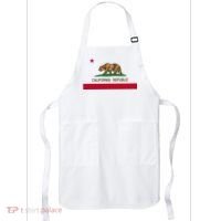 California Republic Flag Patriotic State Travel Usa Apron thumb 0