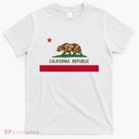 California Republic Flag Patriotic State Travel Usa T-Shirt thumb 0
