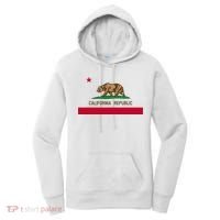 California Republic Flag Patriotic State Travel Usa Women's Hoodie thumb 0