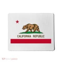 California Republic Flag Patriotic State Travel Usa Mousepad thumb 0