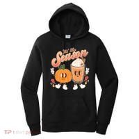 Cute Retro Fall Pumpkin Spice Tis The Season Women's Hoodie thumb 0