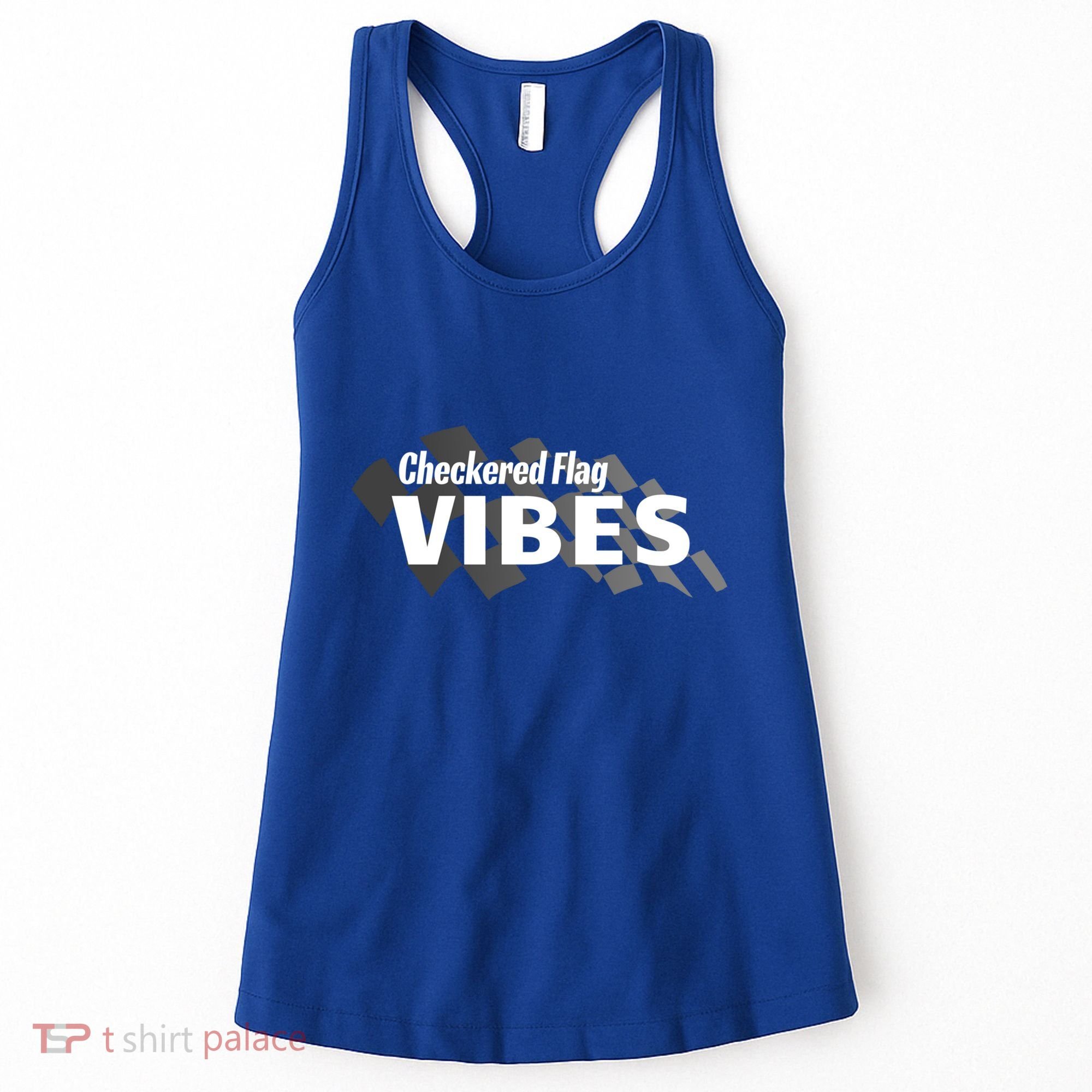 Checker Racing Flag Speedway Motorsports Auto Car Racing Meaningful Gift Women's Tank Top