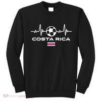 Costa Rica Football Soccer Pulse Jersey Sweatshirt thumb 0