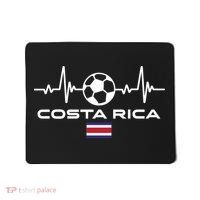Costa Rica Football Soccer Pulse Jersey Mousepad thumb 0