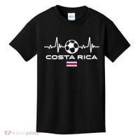 Costa Rica Football Soccer Pulse Jersey Kids T-Shirt thumb 0