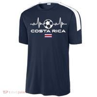 Costa Rica Football Soccer Pulse Jersey Sport-Tek Competitor United Soccer Jersey thumb 2
