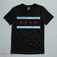 Chicago Retro Flag Vintage T-Shirt thumb 5