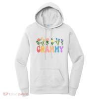 Cute Retro Floral Grammy Women's Hoodie thumb 0