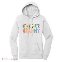 Cute Retro Floral Grammy Women's Hoodie thumb 0
