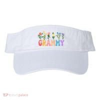 Cute Retro Floral Grammy Visor thumb 0