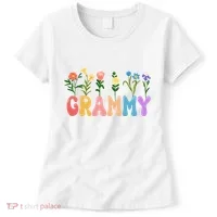 Cute Retro Floral Grammy Women's T-Shirt thumb 0