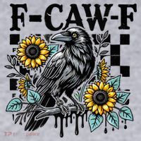Crow Raven F-CAW-F Funny Halloween Women's Sweatshirt thumb 2