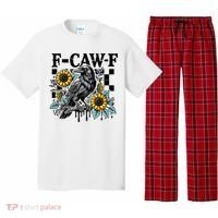 Crow Raven F-CAW-F Funny Halloween Pajama Set thumb 0