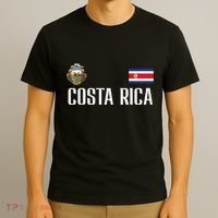 Costa Rica Flag Football Soccer Fan Women T-Shirt thumb 3