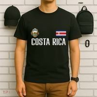 Costa Rica Flag Football Soccer Fan Women T-Shirt thumb 6